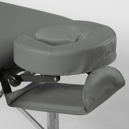 Massagebänk Altos 70 soft touch – grå - Bild 2